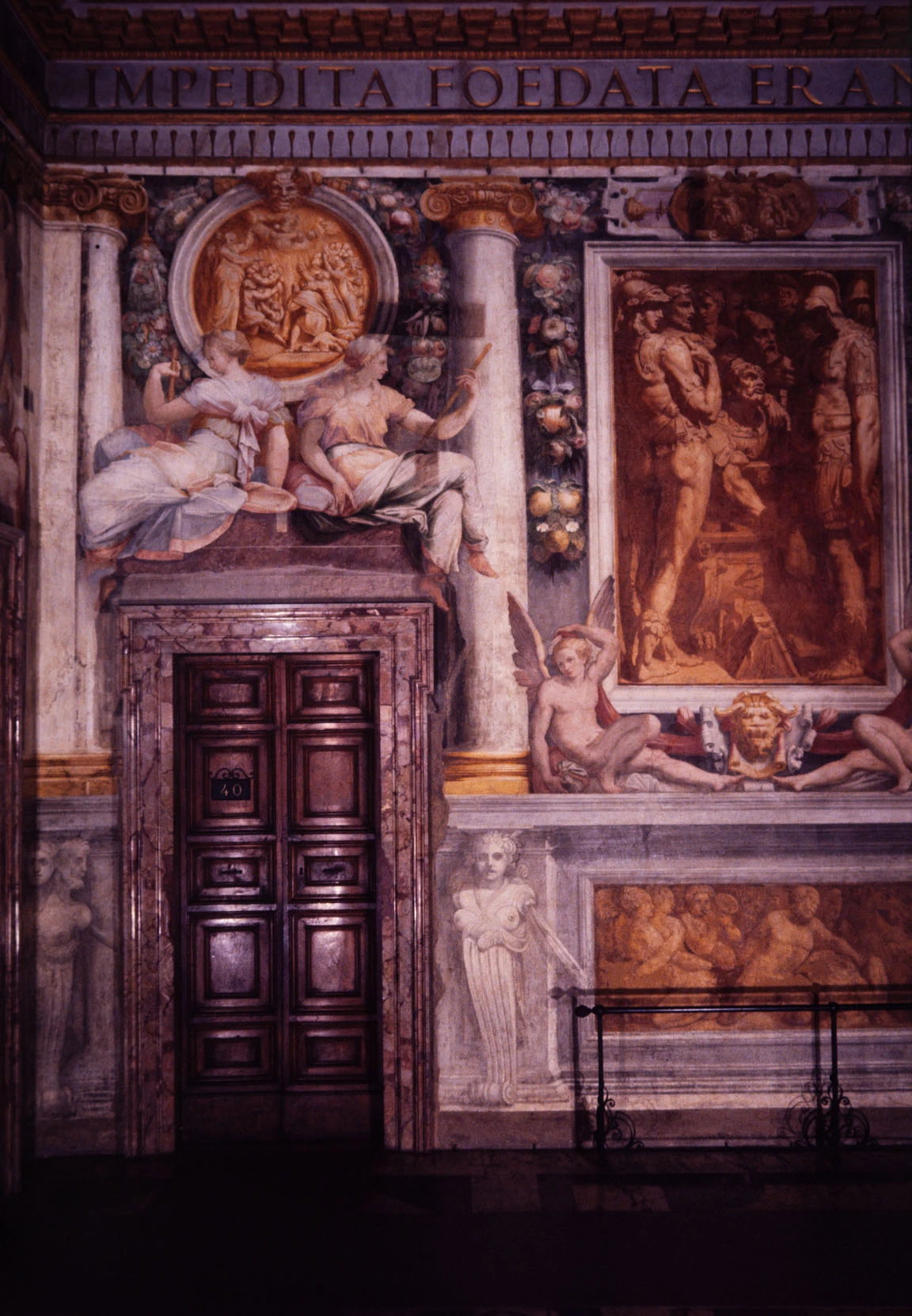 Perin del Vaga - 133, Alessandro Magno pone in salvo gli scritti di Omero, Castel Sant'Angelo, Roma 12